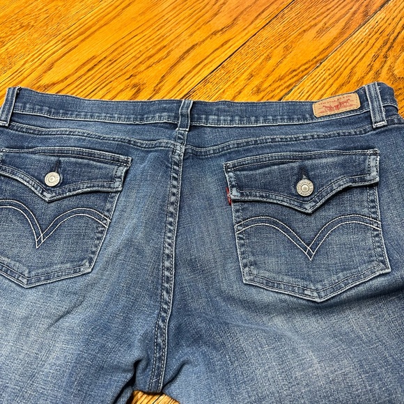Levi’s 524 Too Superlow jeans.  Size 17 medium but length had been cut. - Picture 5 of 14